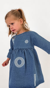 Kids Soll Denim Sleeve Dress