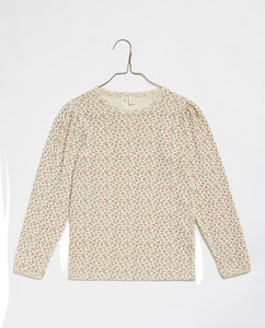 Pointelle T-shirt - Orchard floral Jersey