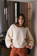 画像をギャラリービューアに読み込む, WOMEN OURS SWEAT-SHIRT /ECRU
