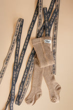 画像をギャラリービューアに読み込む, 【Coming soon 予約】Footed Tights / Peanut Blend Pattern
