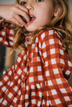 画像をギャラリービューアに読み込む, VERMONT DRESS /BORDEAUX VICHY