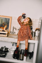 画像をギャラリービューアに読み込む, VERMONT DRESS /BORDEAUX VICHY