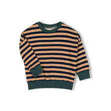 画像をギャラリービューアに読み込む, Rel Sweater / Navy Stripe