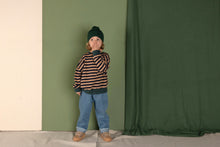 画像をギャラリービューアに読み込む, Rel Sweater / Navy Stripe