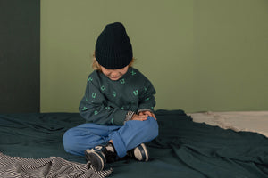 Stamp Sweater / Moss