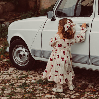 Sarah dress - Rouge boucle