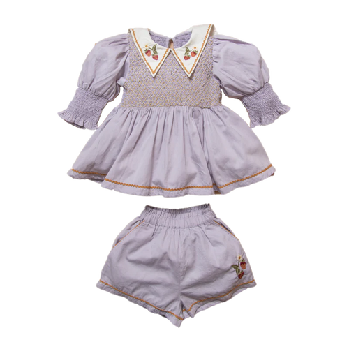 Strawberry Blossom Set / Lilac