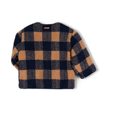 画像をギャラリービューアに読み込む, Check Jacket / Navy Checkered