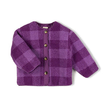 画像をギャラリービューアに読み込む, Check Jacket / Purple Checkered