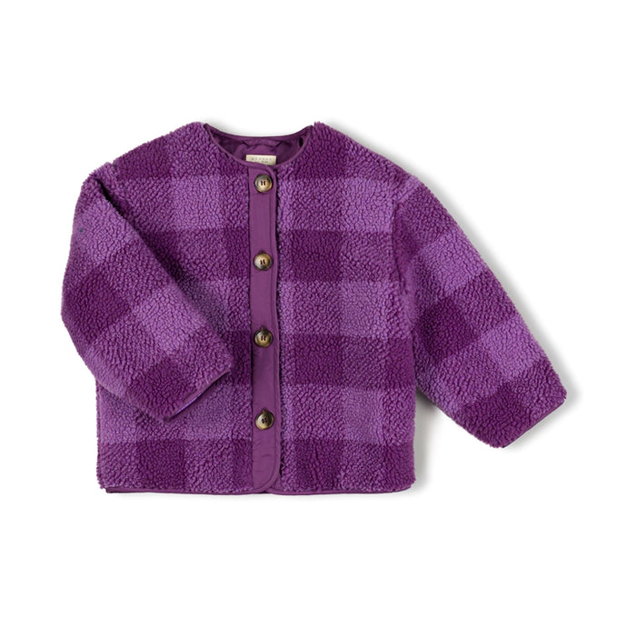 Check Jacket / Purple Checkered