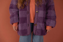 画像をギャラリービューアに読み込む, Check Jacket / Purple Checkered