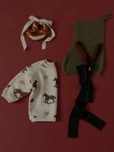 画像をギャラリービューアに読み込む, Footless / DF Green Christmas Patterned
