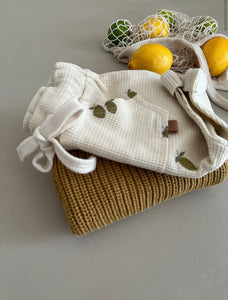 【ラスト1点】WAFFLE PANTS | LIME OAT