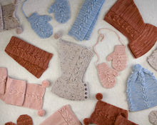 画像をギャラリービューアに読み込む, 〚予約〛cable bobble balaclava. gingerbread