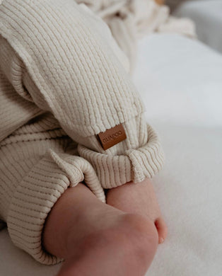 【ラスト1点】SOFT RIB LEGGINGS | OATMEAL