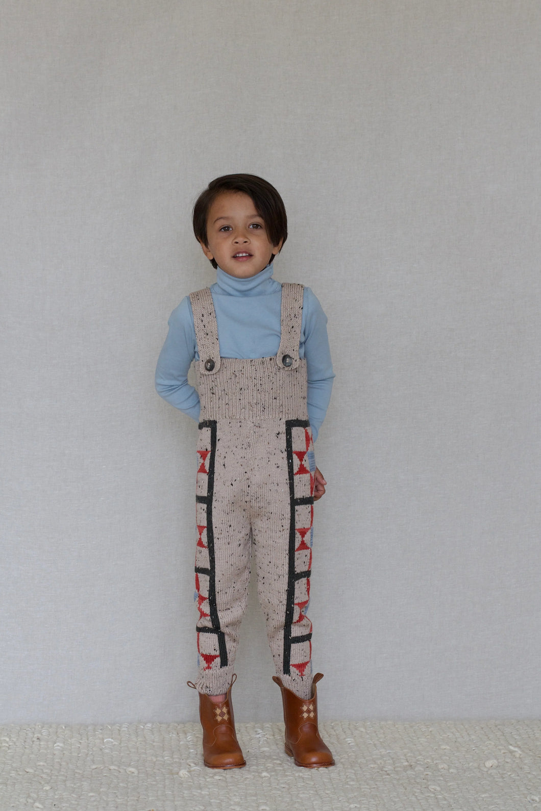 〚予約〛pima snap neck top. chambray