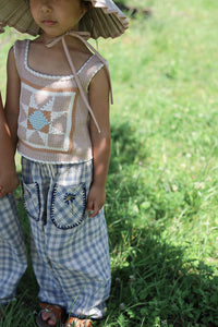 patchwork quilt pullover vest . teacake