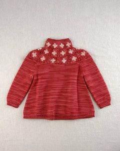 【ラスト1点】crochet tunic. cinnabar