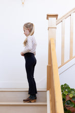 画像をギャラリービューアに読み込む, pima flare pant . noir