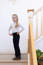 画像をギャラリービューアに読み込む, pima flare pant . noir