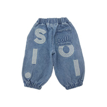 画像をギャラリービューアに読み込む, Kids Soll Denim Bubble Pants