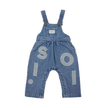 画像をギャラリービューアに読み込む, Kids Soll Denim Overalls