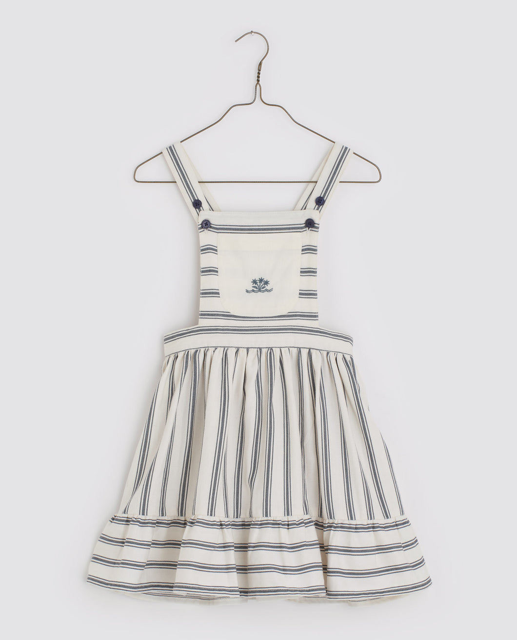 Heidi Skirt - Ticking Stripe
