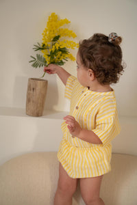 【ラスト1点】SHIRT THELME / YELLOW STRIPES
