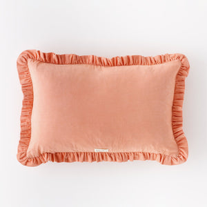 【ラスト1点】Leinikki corduroy cushion -Peach (Cover only)