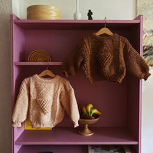 画像をギャラリービューアに読み込む, Diamond Aran sweater / CARAMEL