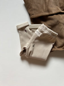 【ラスト1点】ROM POM LEGGINGS/ GREY/ARTICHOKES