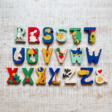 Alphabet Puzzle / R-Z +&