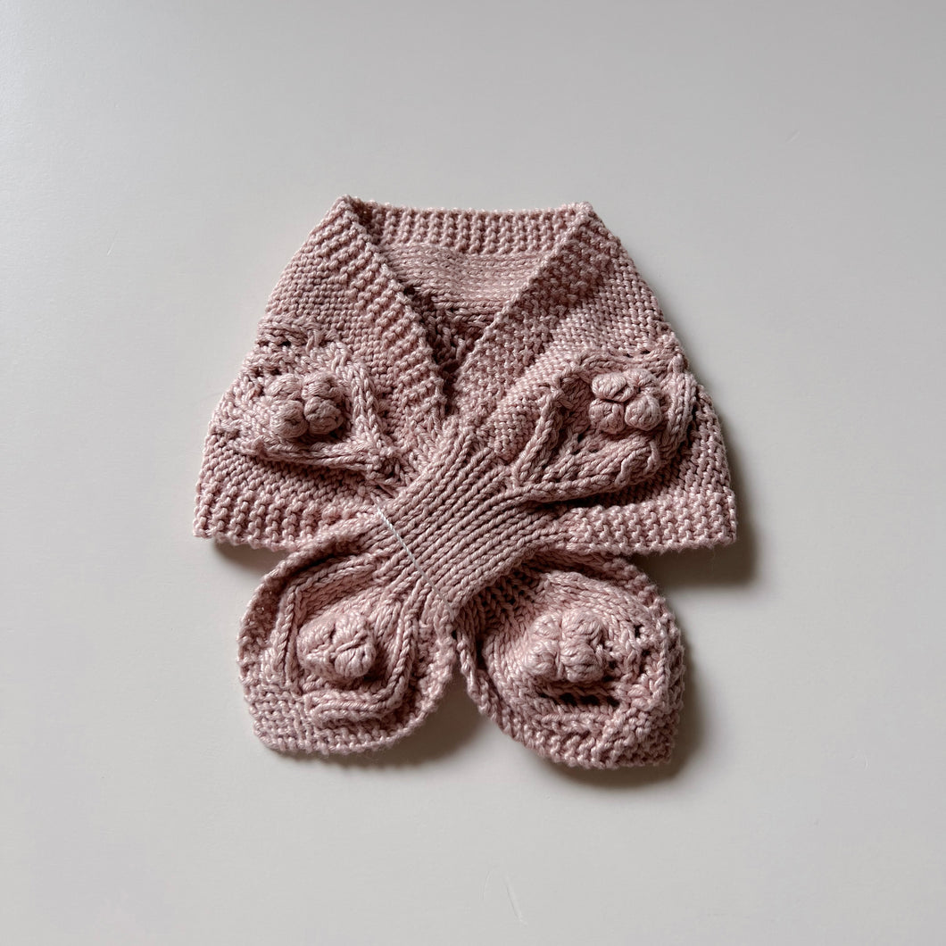 Popcorn muffler - Dusty pink