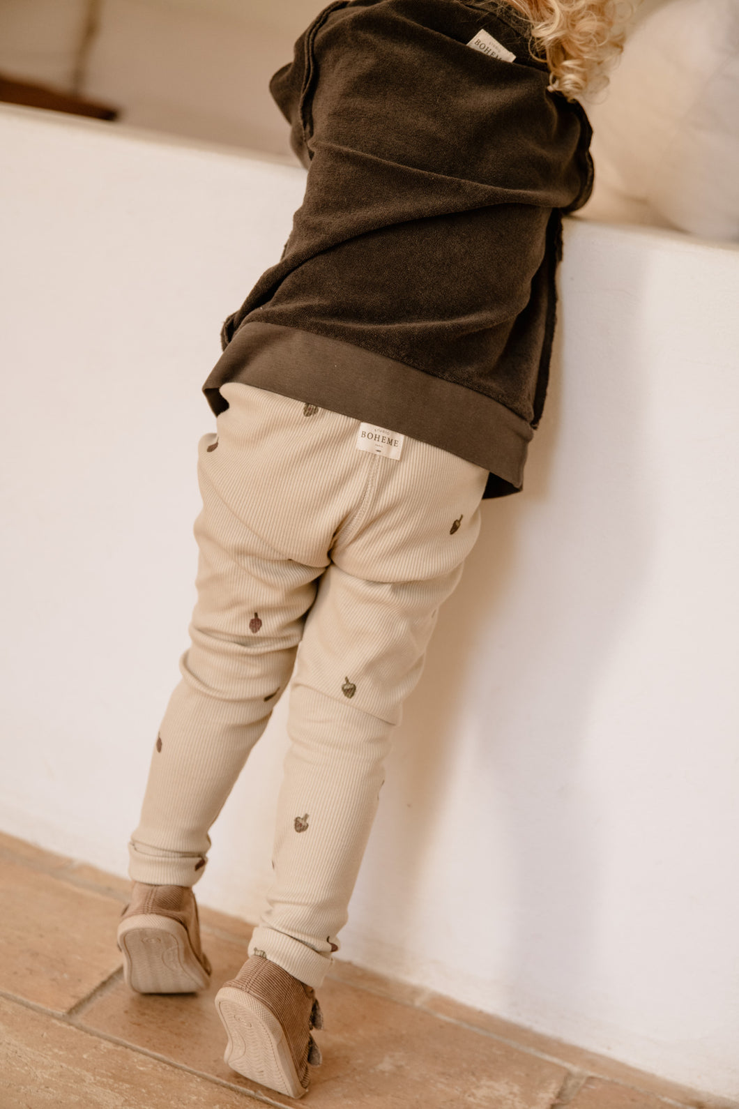 【ラスト1点】ROM POM LEGGINGS/ GREY/ARTICHOKES
